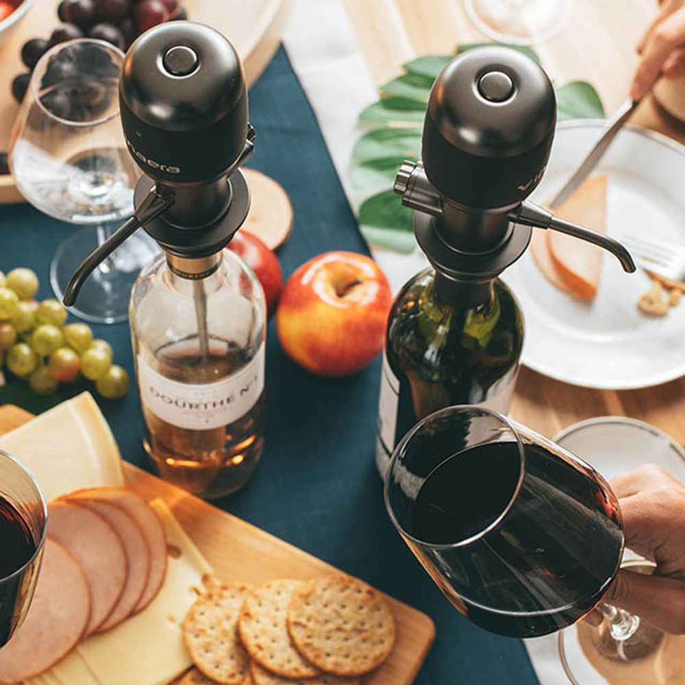 Accessoires pour le vin - Vinaera Aérateur de vin électrique Pro-Réglable - VINAERA
