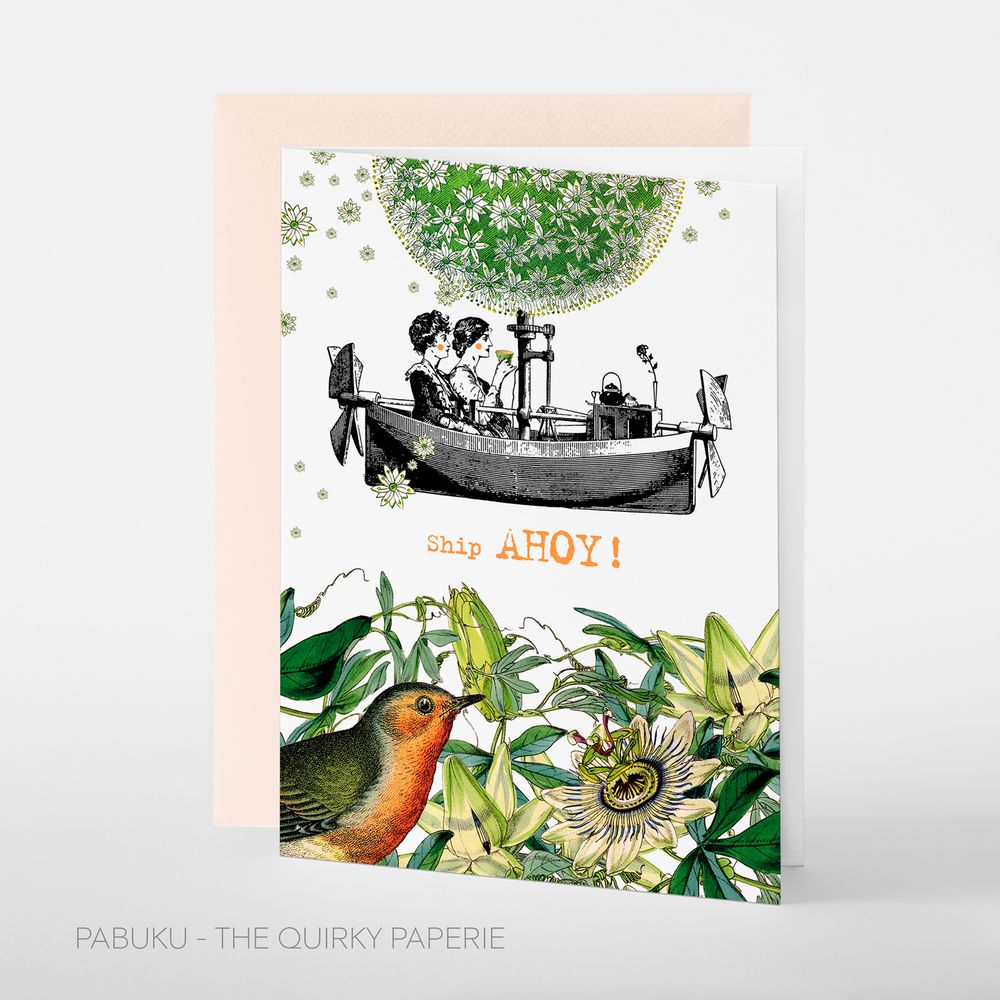 Carterie - cartes de greting - AMIS & FAMILLE. - PABUKU