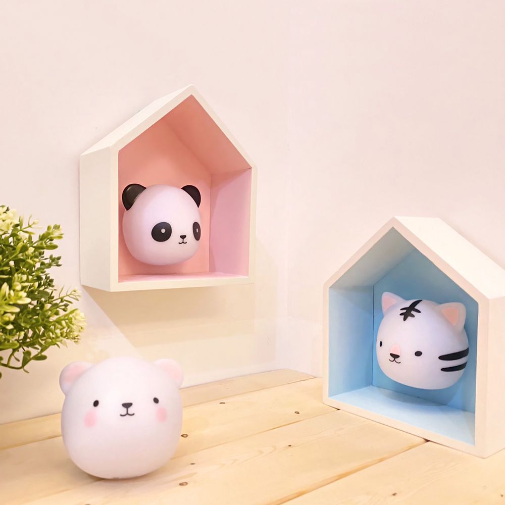 Luminaires pour enfant - Applique Murale Amovible — Bébé Lapin, Tigre No.3, Bébé Ours, Panda, Tigre - SOMESHINE