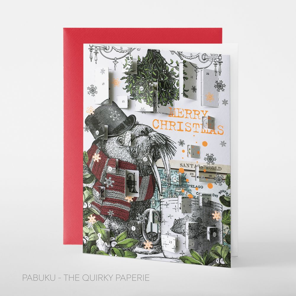 Card shop - ADVENT CALENDAR CARDS - PABUKU