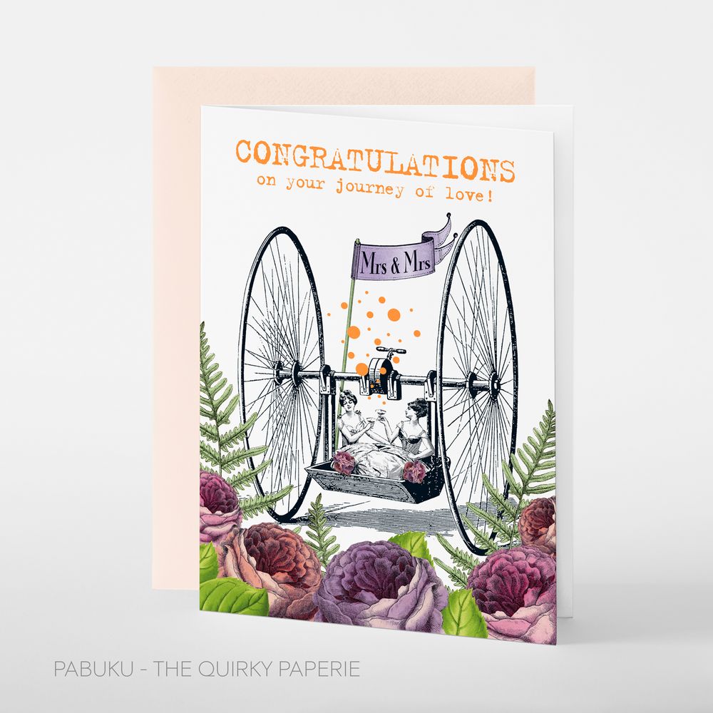 Carterie - cartes de vœux - MARIAGE - PABUKU
