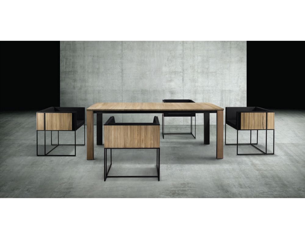 Tables Salle à Manger - Table Latitude et chaise code-barres - KENKOON