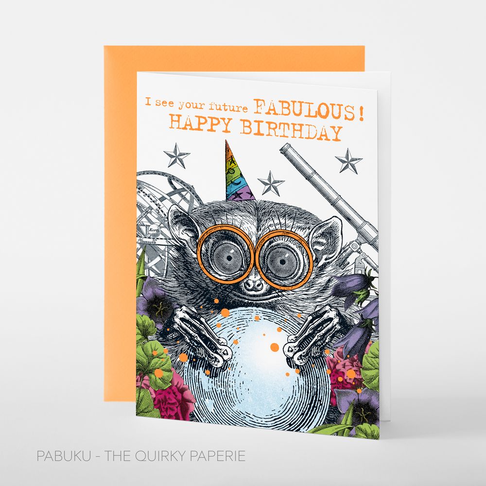 Carterie - cartes de vœux - ANNIVER - PABUKU