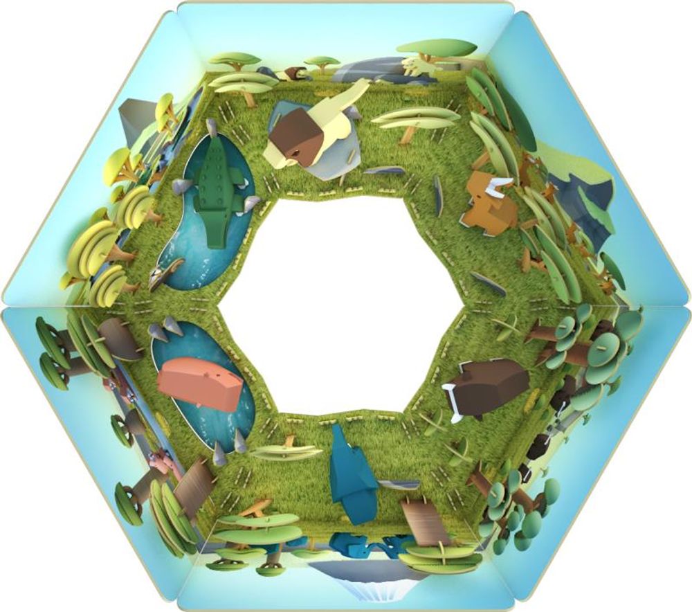 Jouets enfants - Puzzle 3D animaux - KIDYWOLF