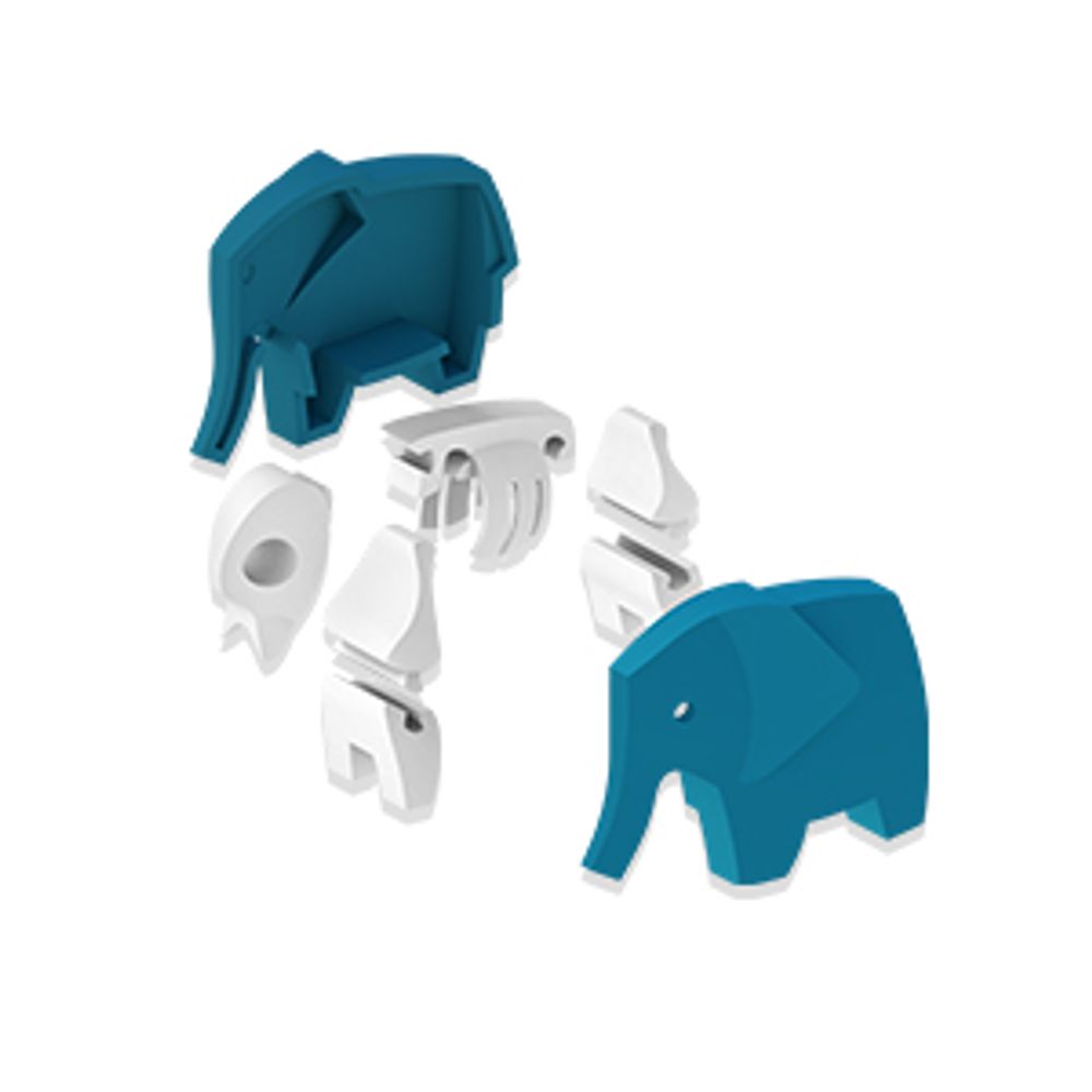 Jouets enfants - Puzzle 3D animaux - KIDYWOLF