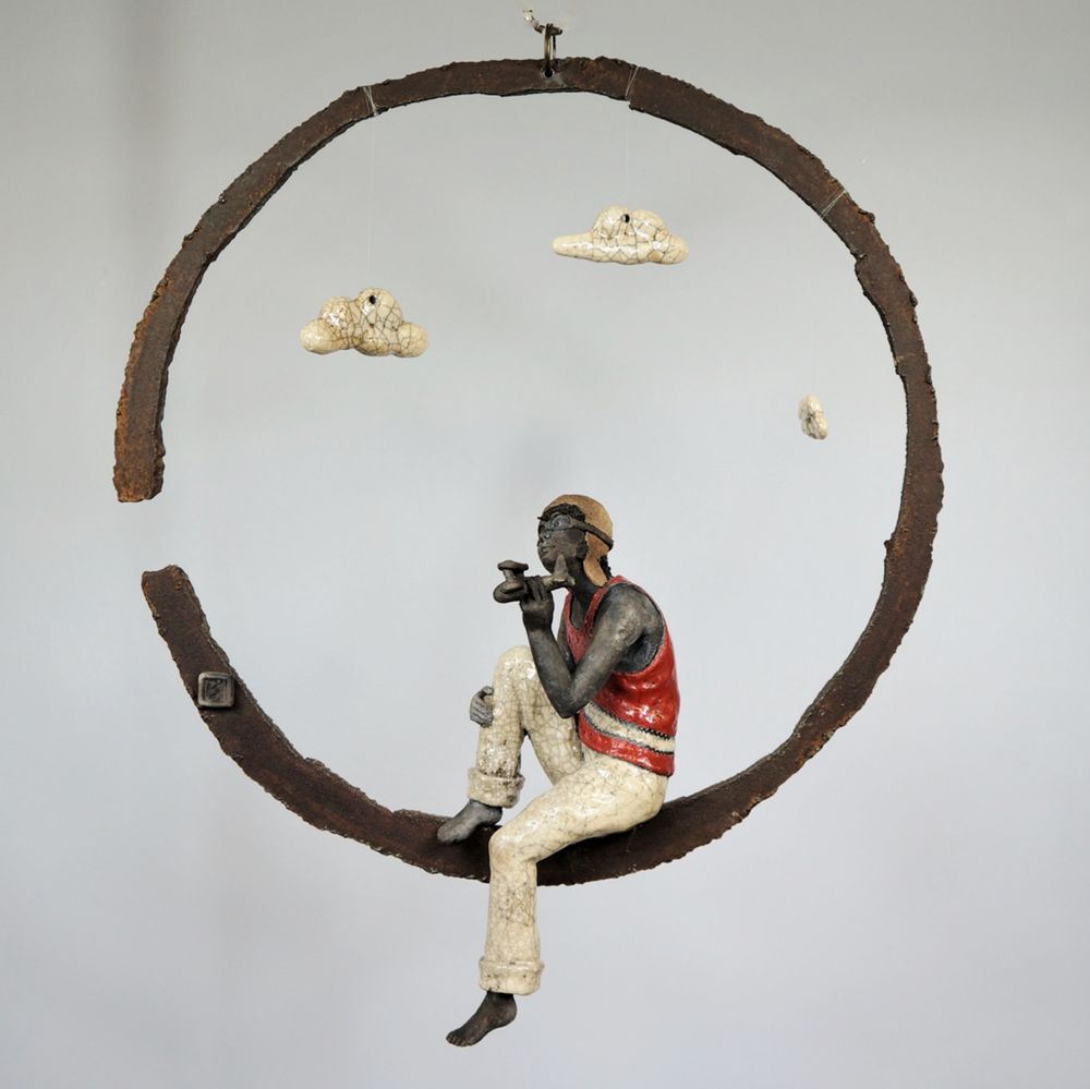 Sculptures, statuettes and miniatures - The Dream Catcher - BLANDINE ROSSA DESTOUCHES