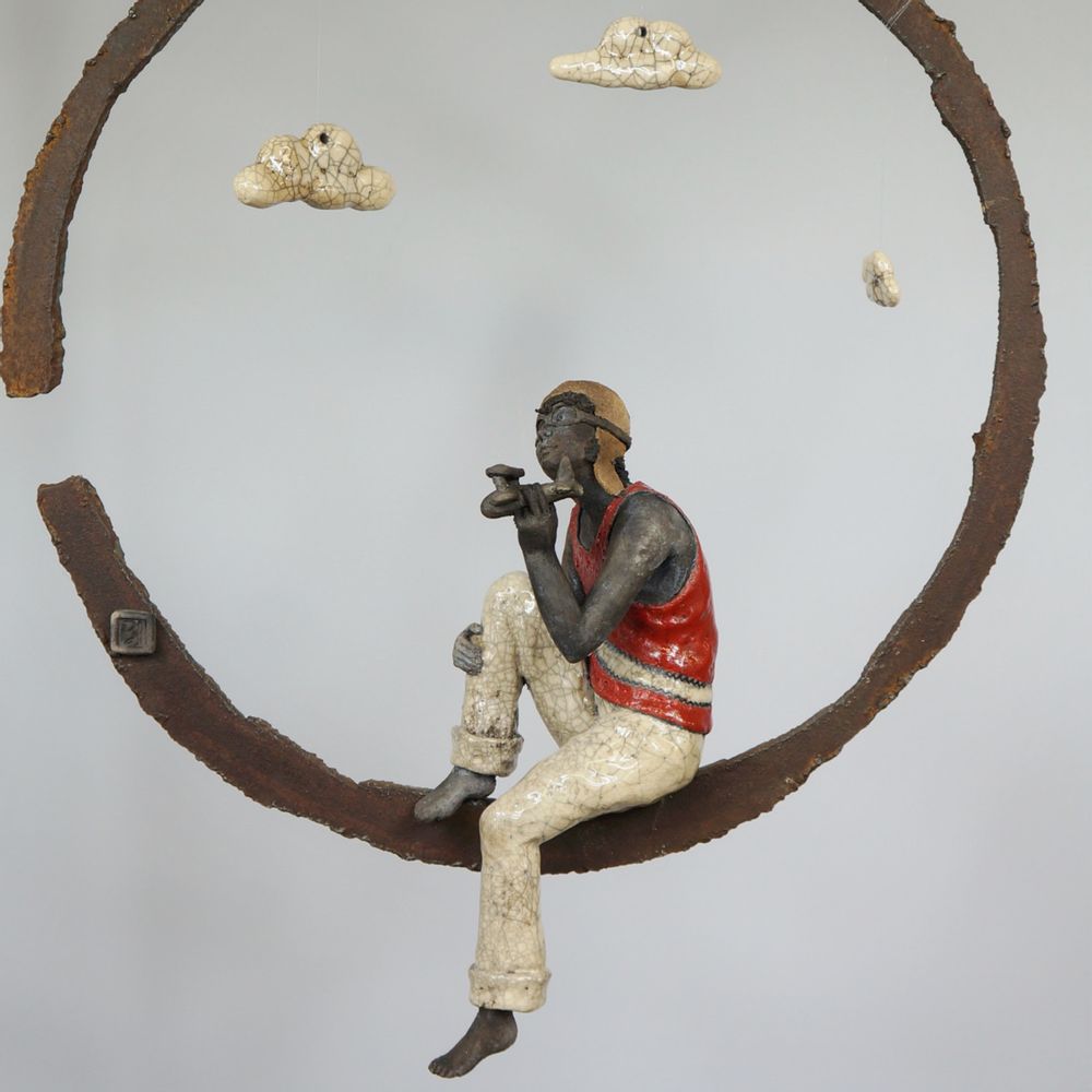 Sculptures, statuettes and miniatures - The Dream Catcher - BLANDINE ROSSA DESTOUCHES