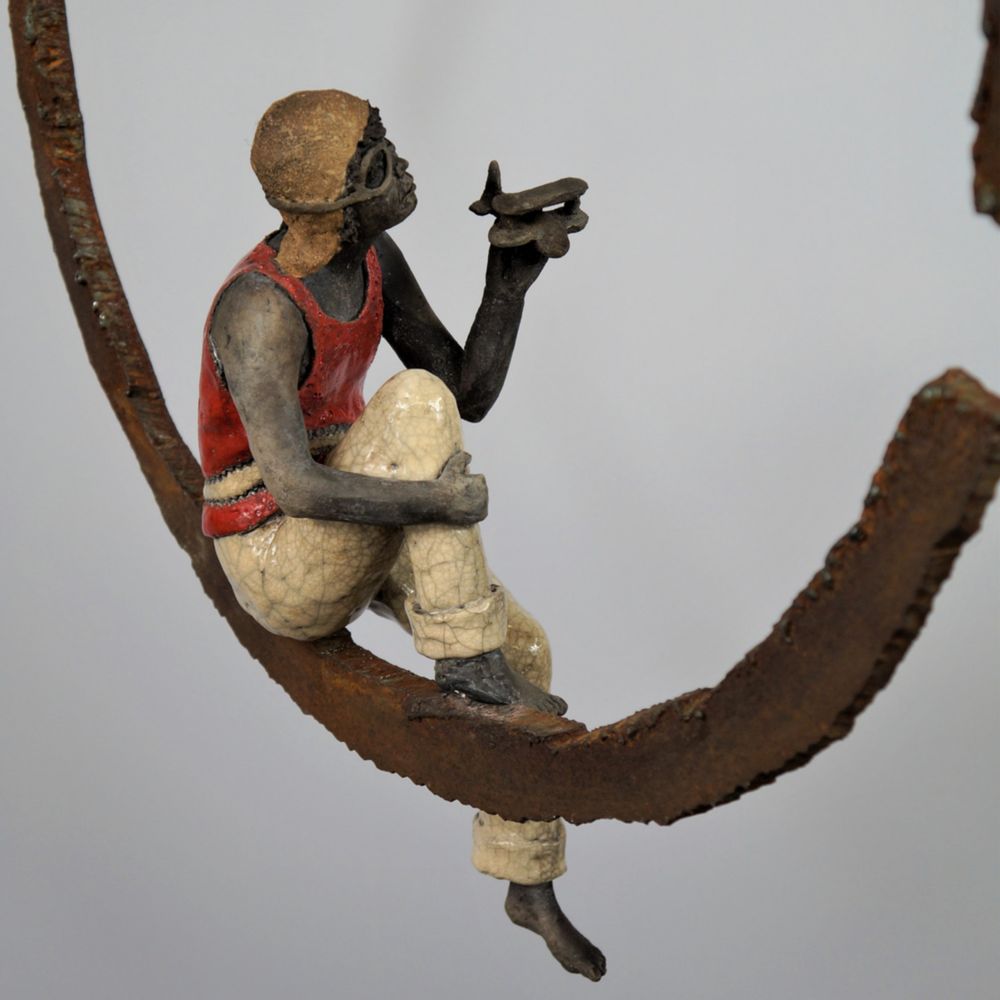 Sculptures, statuettes and miniatures - The Dream Catcher - BLANDINE ROSSA DESTOUCHES