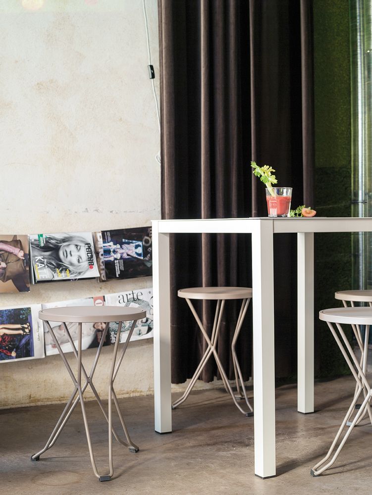 Terraces - MADRID Stool - ISIMAR