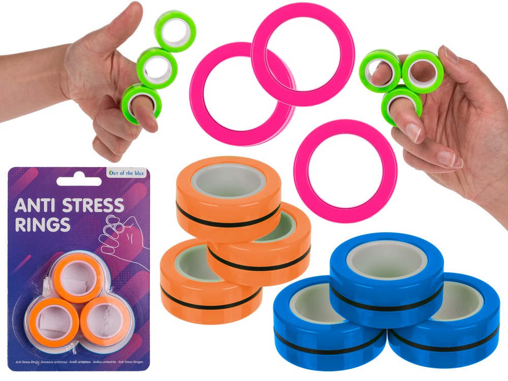 Jouets enfants - Bagues anti-stress,  - OUT OF THE BLUE