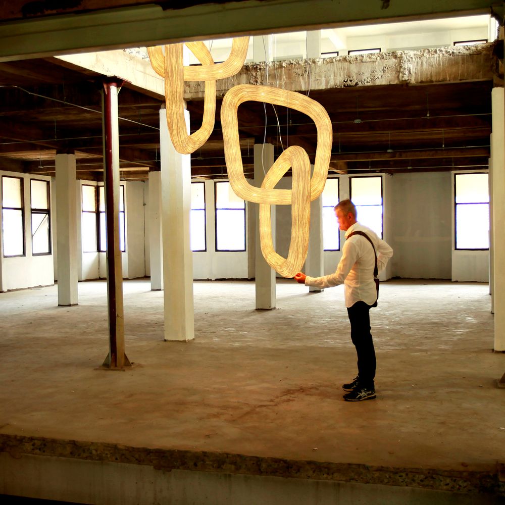 Suspensions - Pendentif double orbit - ANGO