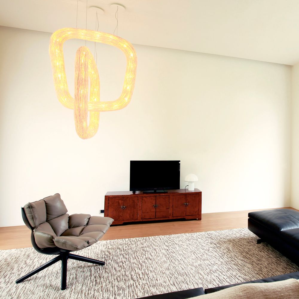 Suspensions - Pendentif double orbit - ANGO