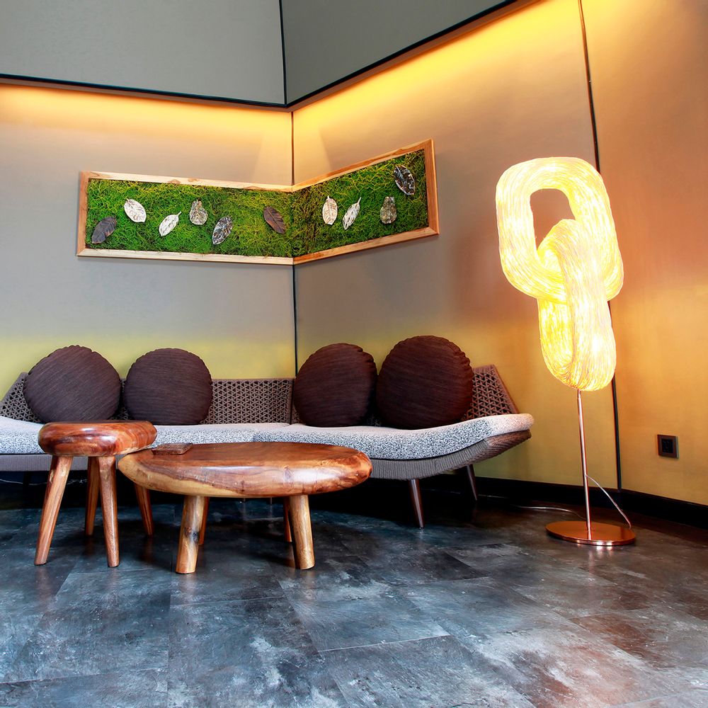 Objets design - Double Orbit (éclairage au sol) - ANGO