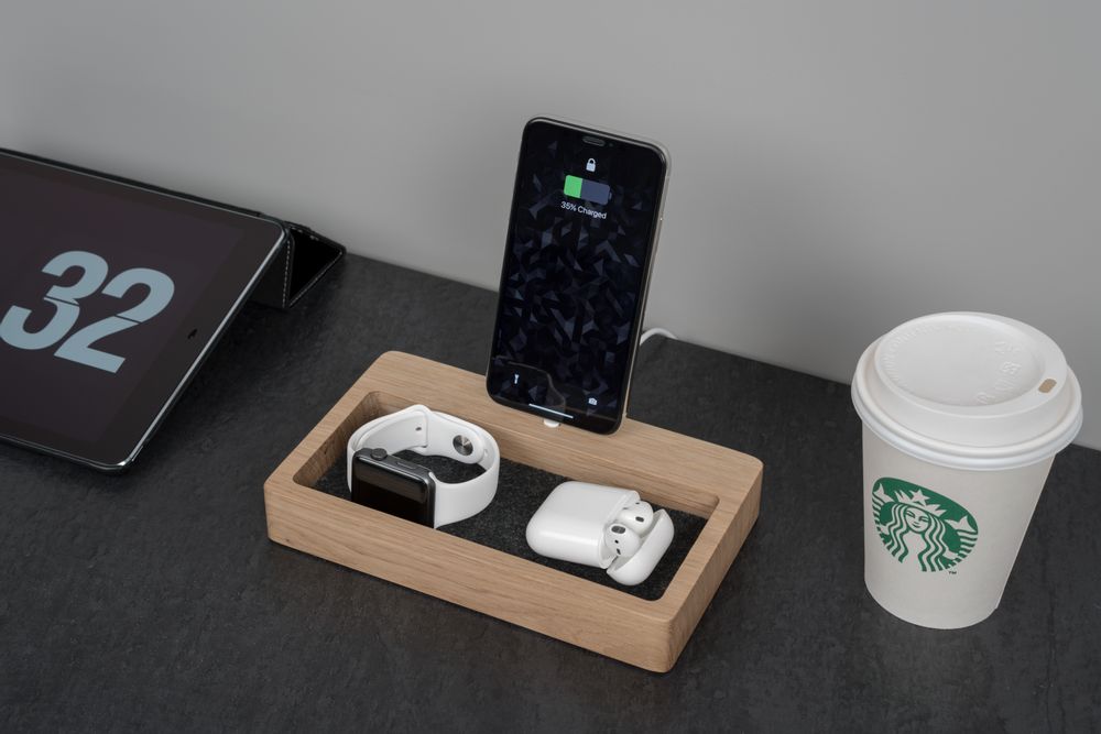 Range-tout - iPhone Dock Organisateur - OAKYWOOD