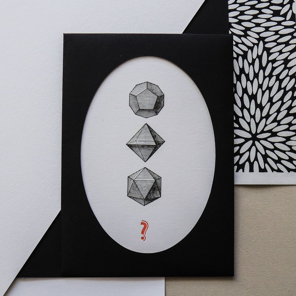 Carterie - Cartes Letterpress - PAPPUS ÉDITIONS