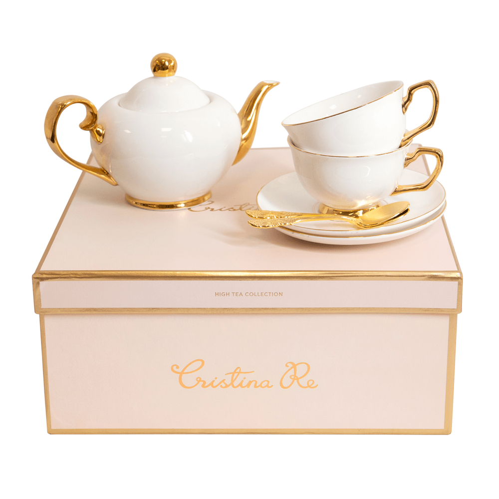 Cadeaux - Teaset Ivoire - (2 tasses) - CRISTINA RE