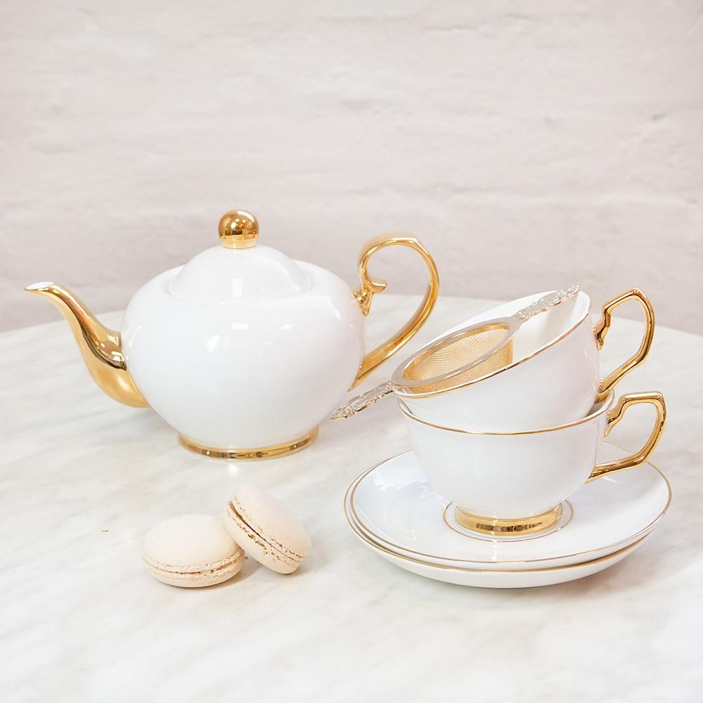 Cadeaux - Teaset Ivoire - (2 tasses) - CRISTINA RE