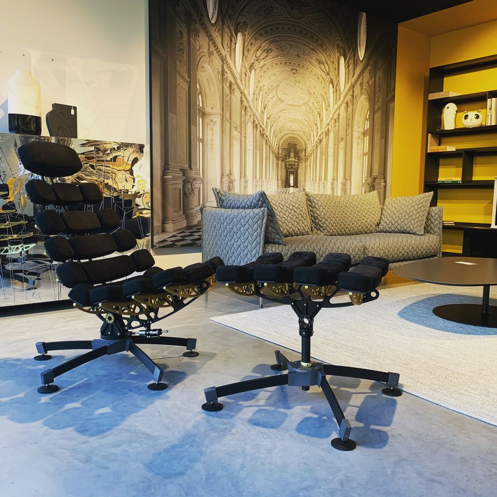 Fauteuils - M2.02 SUPERSONIC LOUNGE CHAIR - SEBASTIEN BARRAU MANUFACTURE