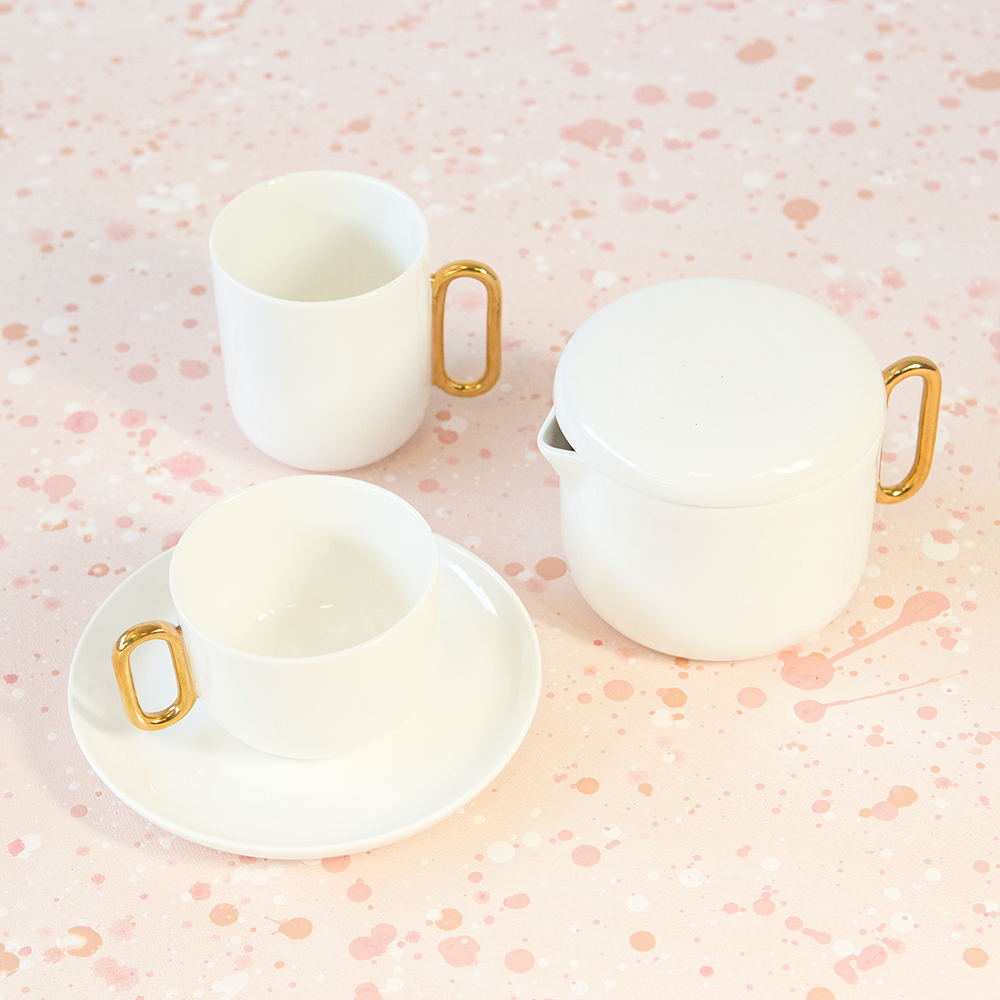 Cadeaux - Théière Céline Luxe Ivoire - CRISTINA RE