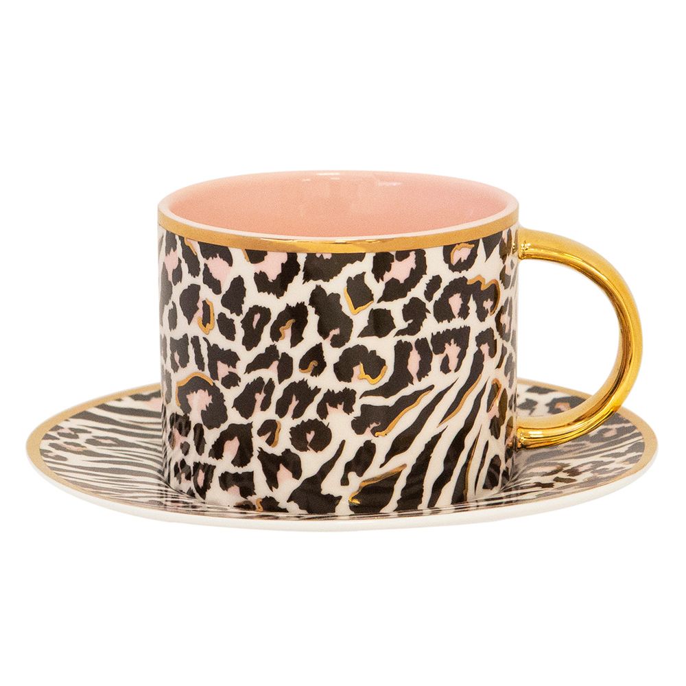 Gifts - Safari Leopard - Teacup & Saucer - CRISTINA RE