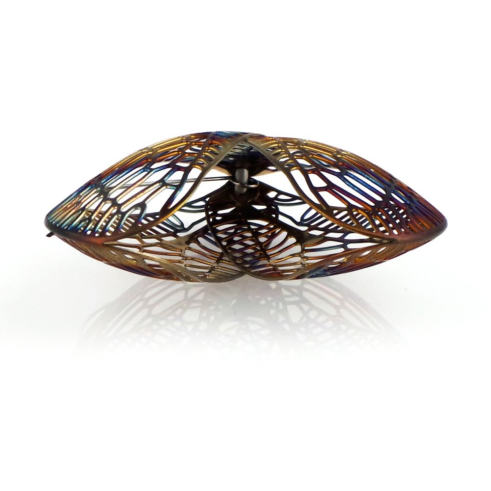 Jewelry - Brooch « DEMOISELLE AUX YEUX D'OR » - ANDREA VAGGIONE PAYSAGES INSTABLES