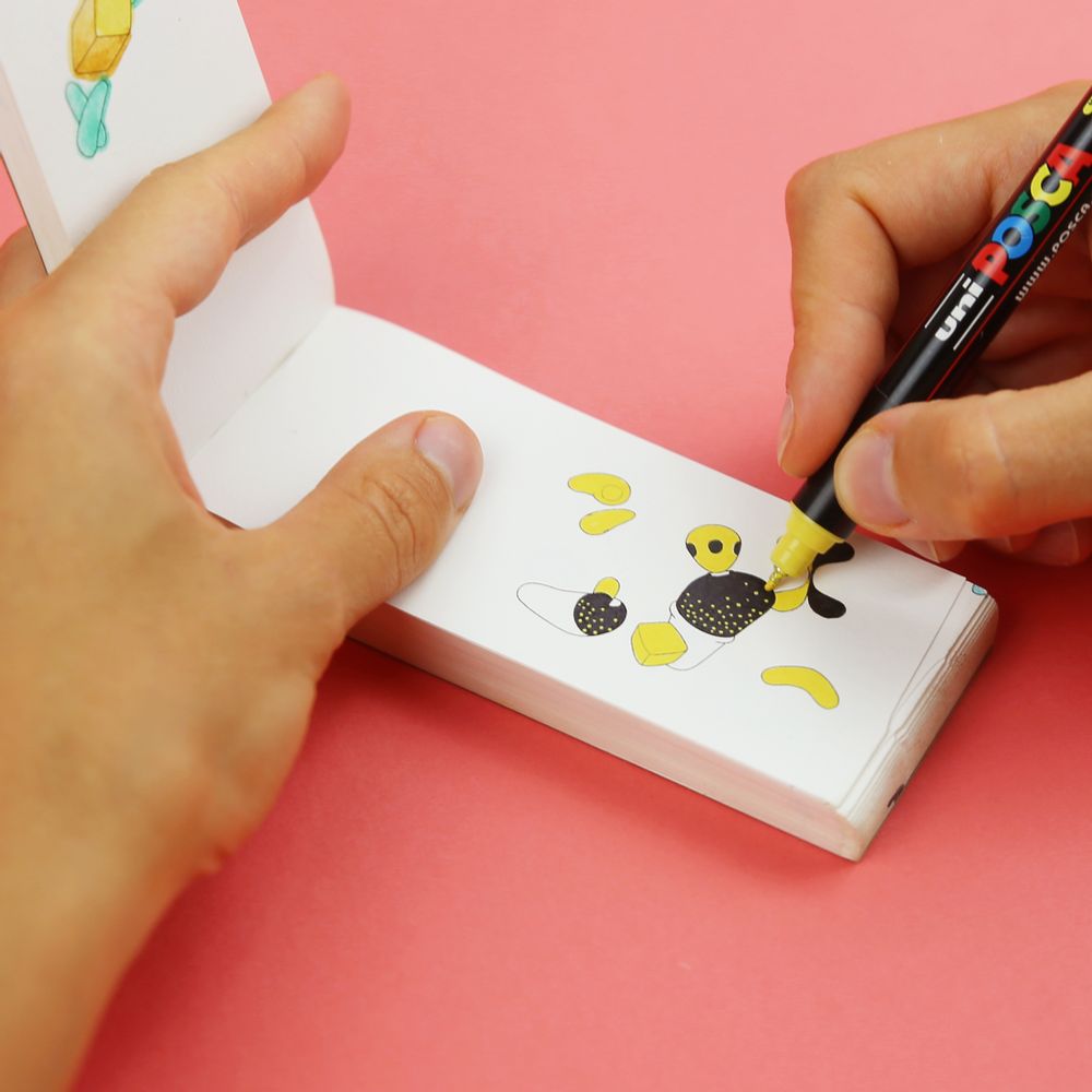 Stationery - Molecularis Coloring Flipbook - FLIPBOKU