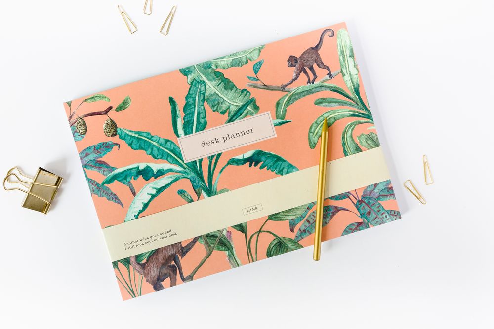 Papeterie bureau - &INK Planificateur de bureau - A-JOURNAL