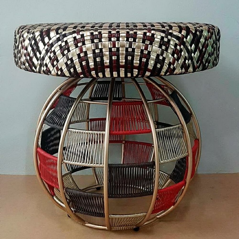 Objets de décoration - Tabouret Globe - BAANCHAAN