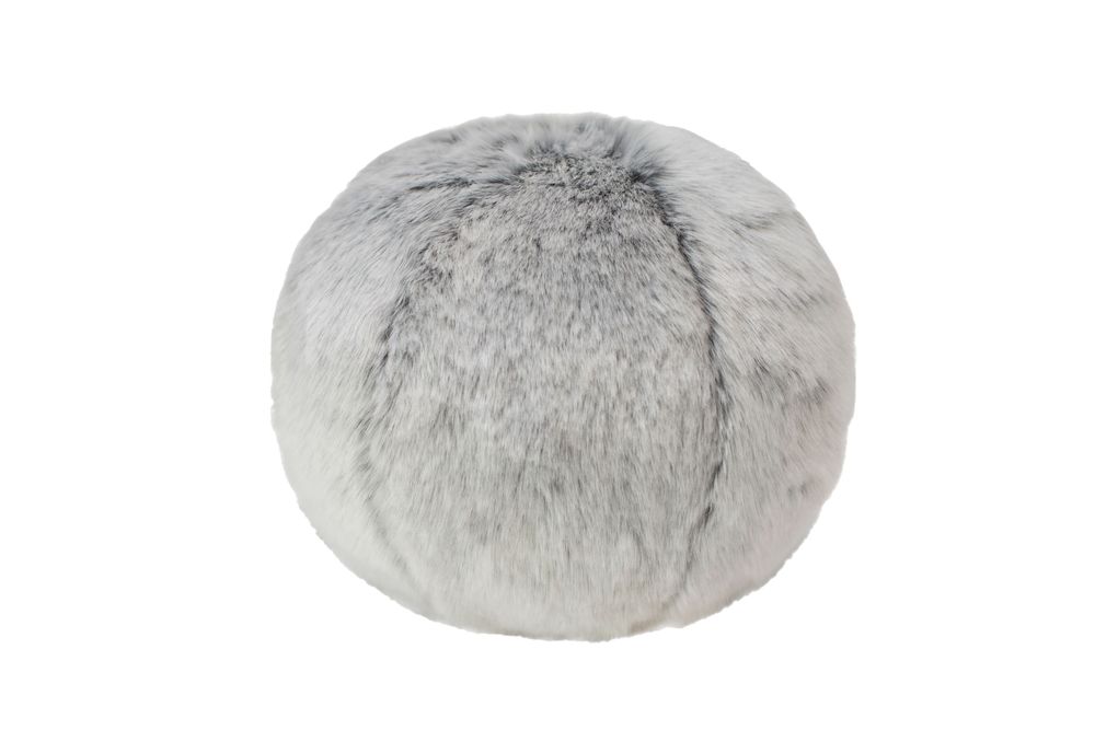 Coussins - Snowball - Coussin boule en Fausse Fourrure - MAISON EVELYNE PRELONGE FRANCE
