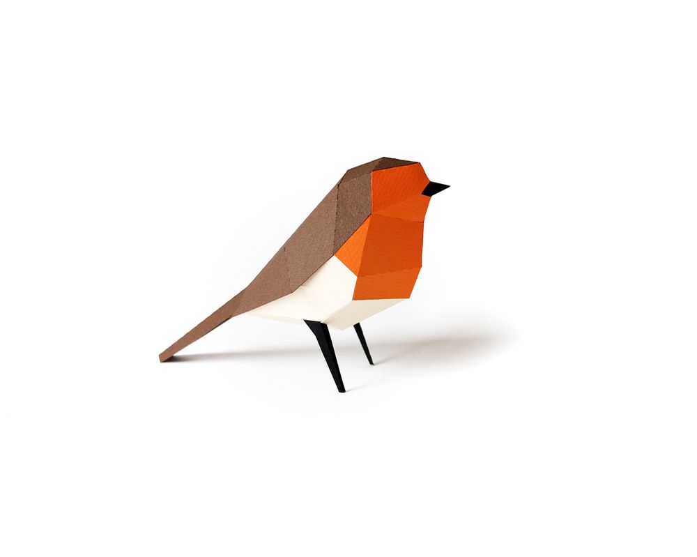 Loisirs créatifs pour enfant - Erithacus Rubecula - PLEGO