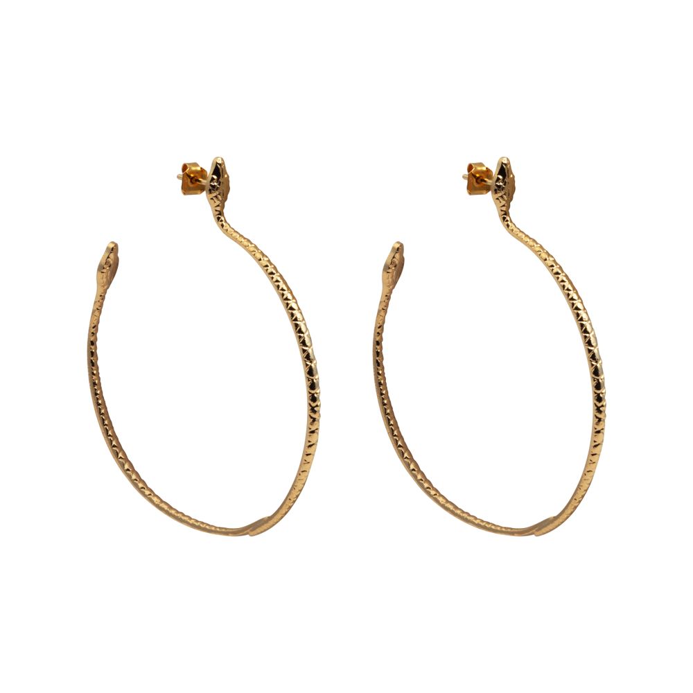 Jewelry - Snake Creole XL - FABIEN AJZENBERG PARIS
