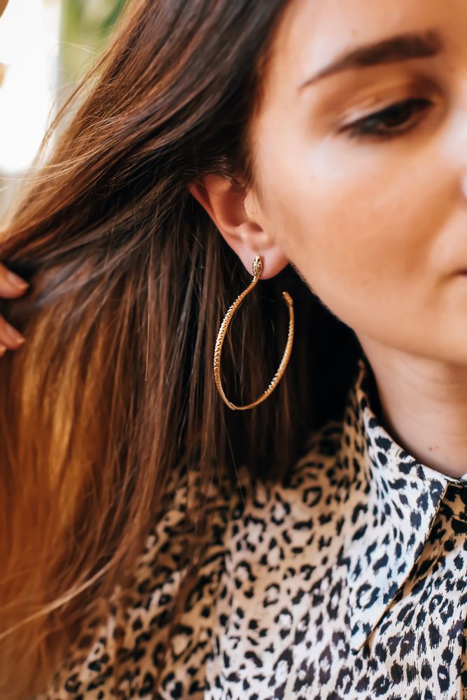 Jewelry - Snake Creole XL - FABIEN AJZENBERG PARIS