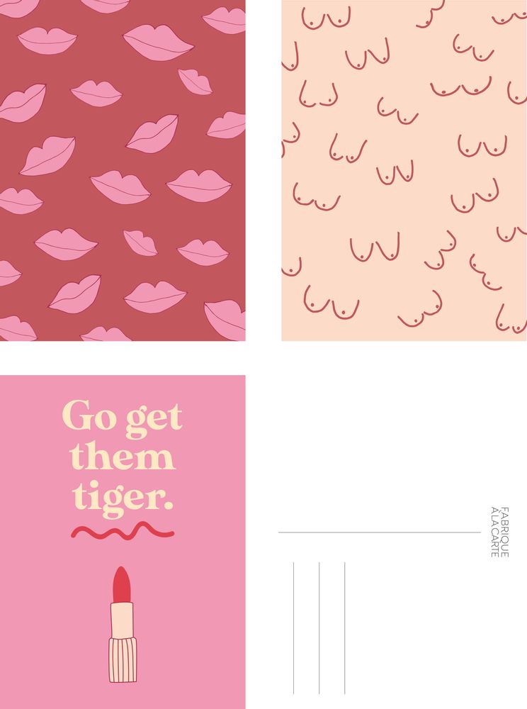 Stationery - Fabrique a la Carte Postcards A6 - A-JOURNAL