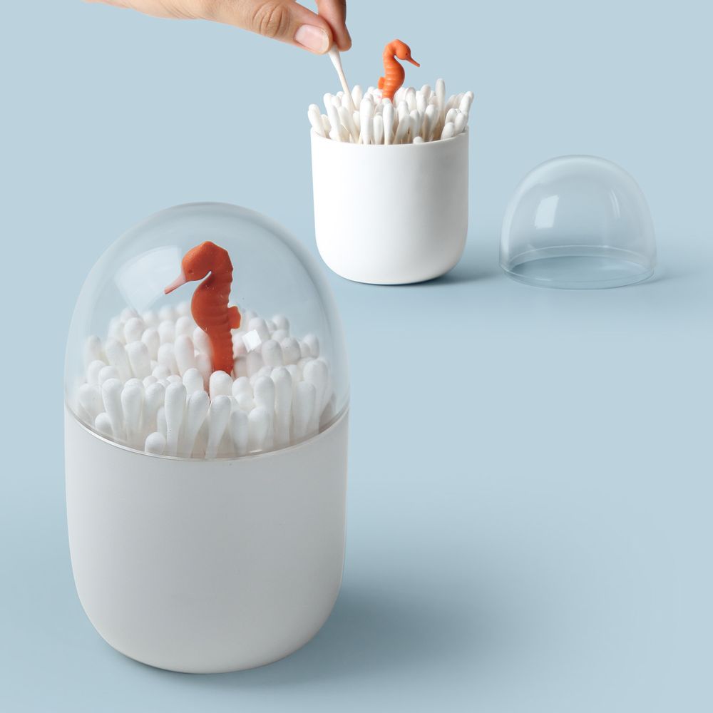 Storage boxes - Coral Container - Ocean Bathroom Collection : Eco-Friendly Material 100% recyclable - QUALY DESIGN OFFICIAL