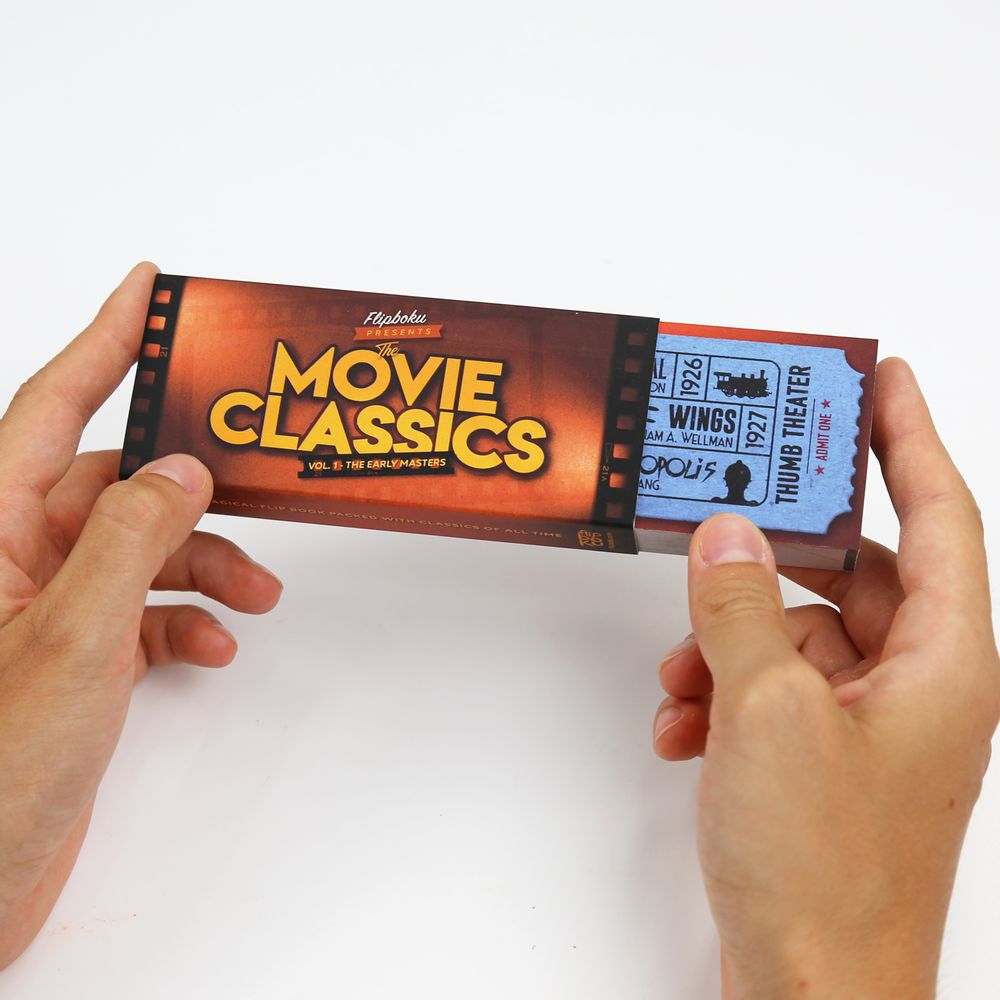 Loisirs créatifs pour enfant - The Movie Classics Flipbook - FLIPBOKU