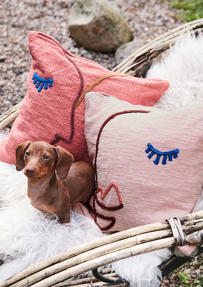 Coussins textile - Housses de coussins, plaids et linge de table en coton bio certifié GOTS - LIV INTERIOR