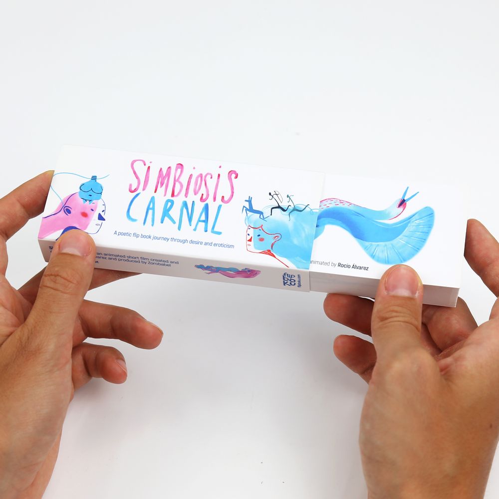 Loisirs créatifs pour enfant - Simbiosis Carnal Flipbook - FLIPBOKU