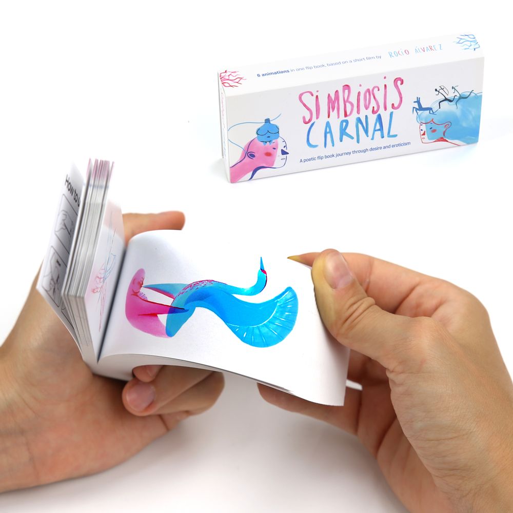 Loisirs créatifs pour enfant - Simbiosis Carnal Flipbook - FLIPBOKU