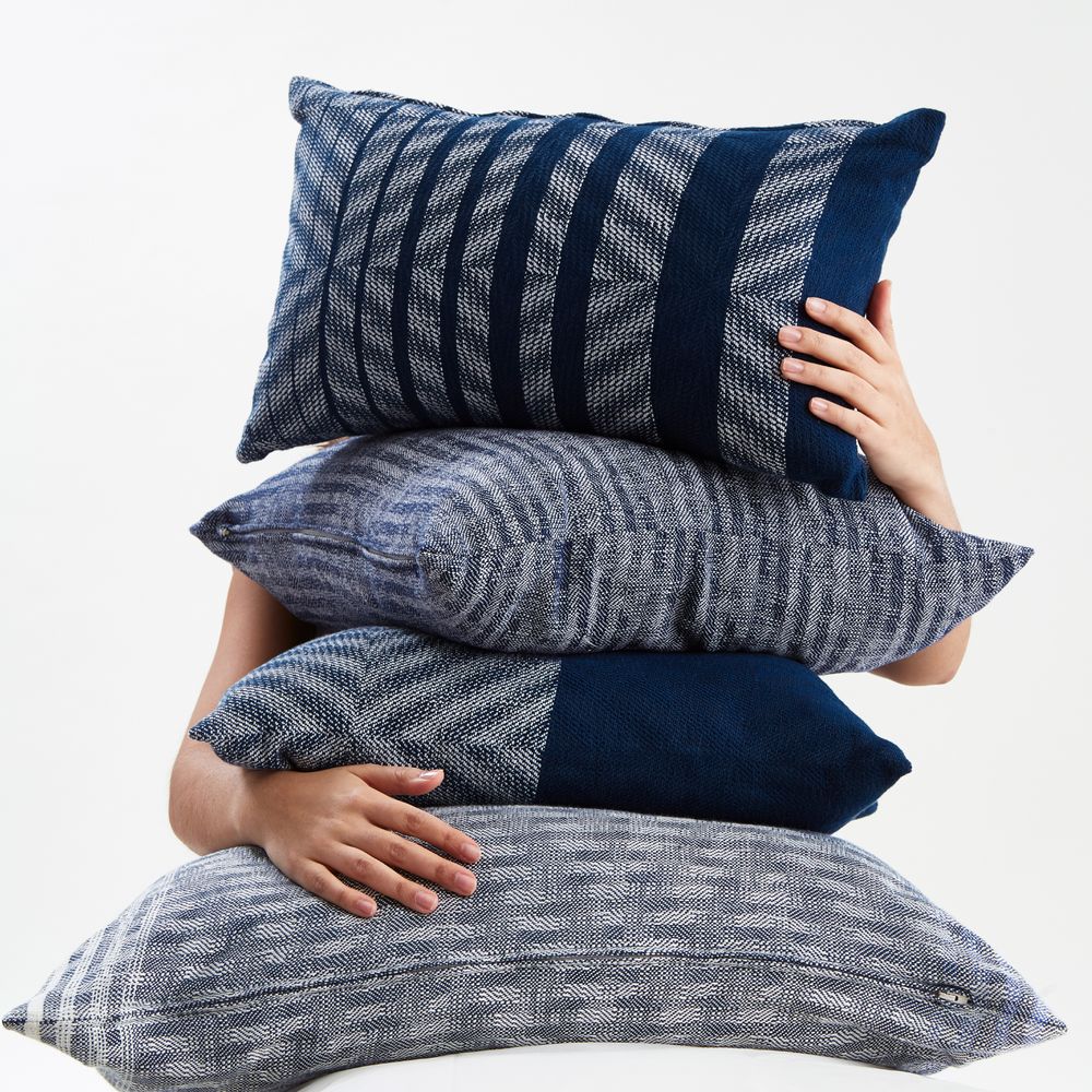 Fabric cushions - HANDWOVEN CUSHION COVERS : COLLECTION - DOITUNG