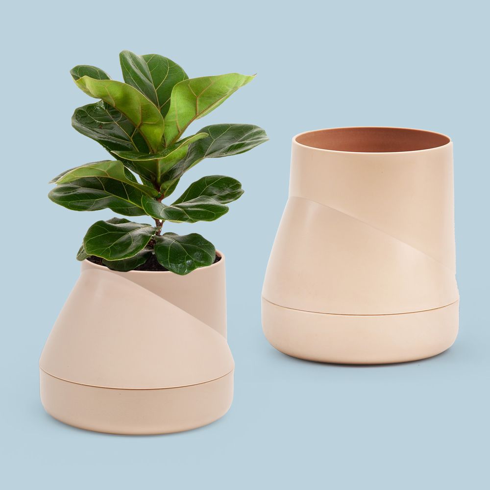 Pots de fleurs - Carepot : Pot de plantes auto-arrosage pour jardin intérieur et extérieur - QUALY DESIGN OFFICIAL