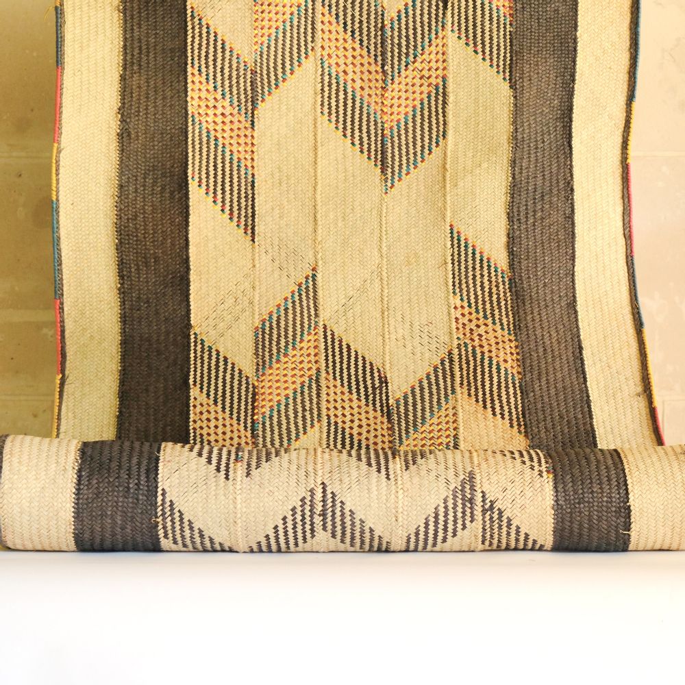Tapis sur-mesure - Natte multicolore, Niger - AS'ART A SENSE OF CRAFTS