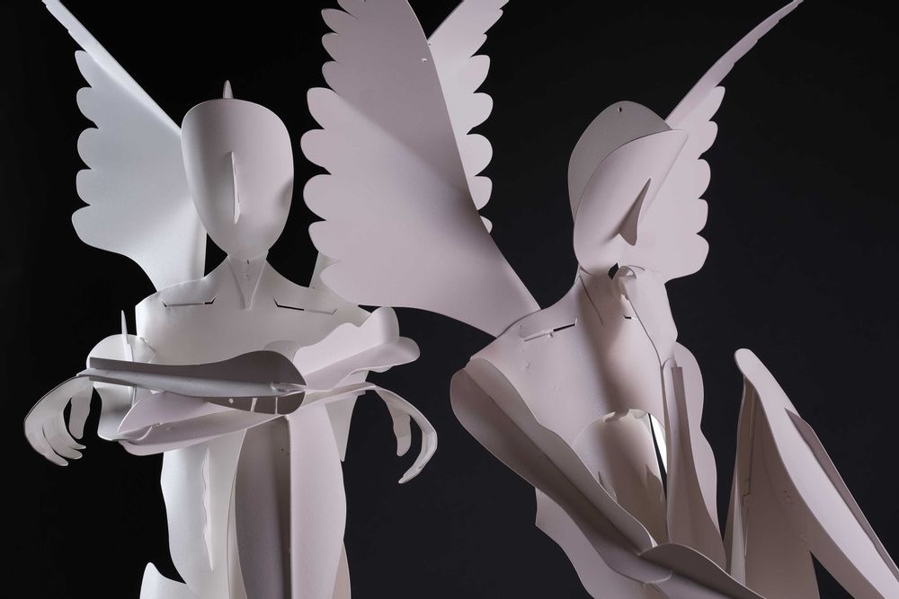Sculptures, statuettes et miniatures - Sculpture Les Anges - MICHEL AUDIARD