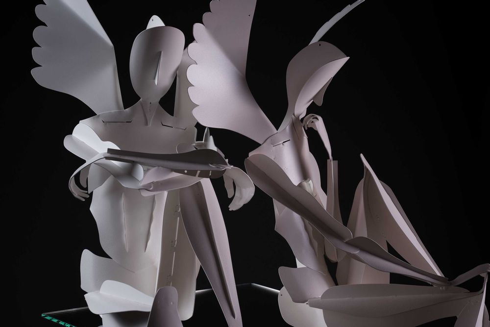 Sculptures, statuettes et miniatures - Sculpture Les Anges - MICHEL AUDIARD