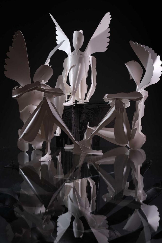 Sculptures, statuettes et miniatures - Sculpture Les Anges - MICHEL AUDIARD