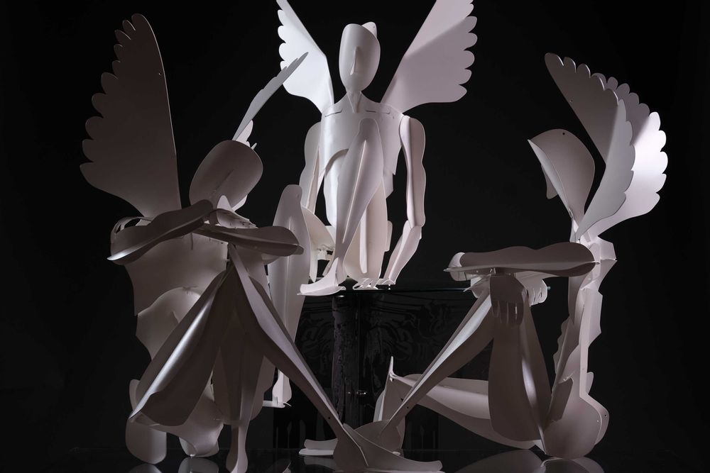 Sculptures, statuettes et miniatures - Sculpture Les Anges - MICHEL AUDIARD