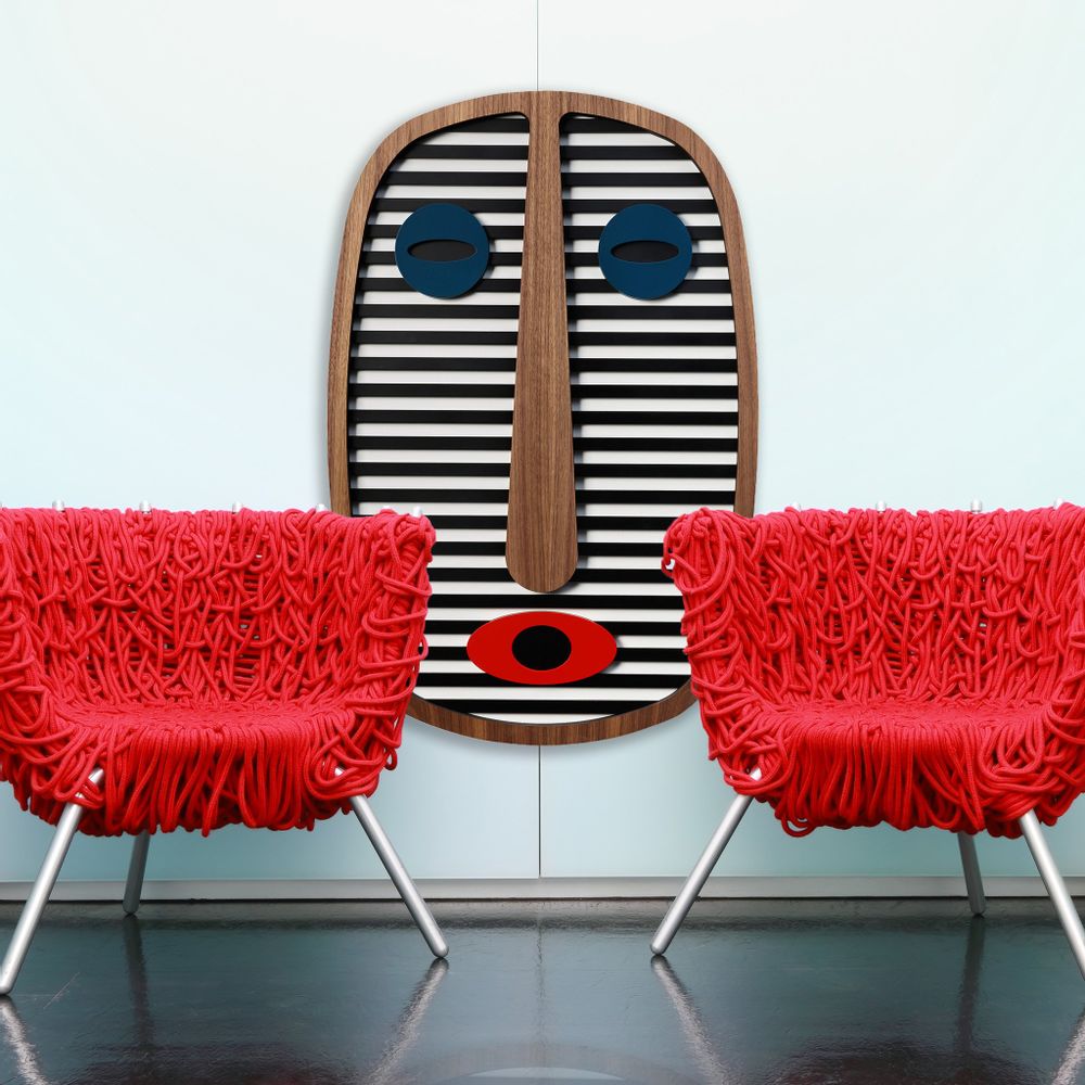 Other wall decoration - Modern African Mask #1 - UMASQU