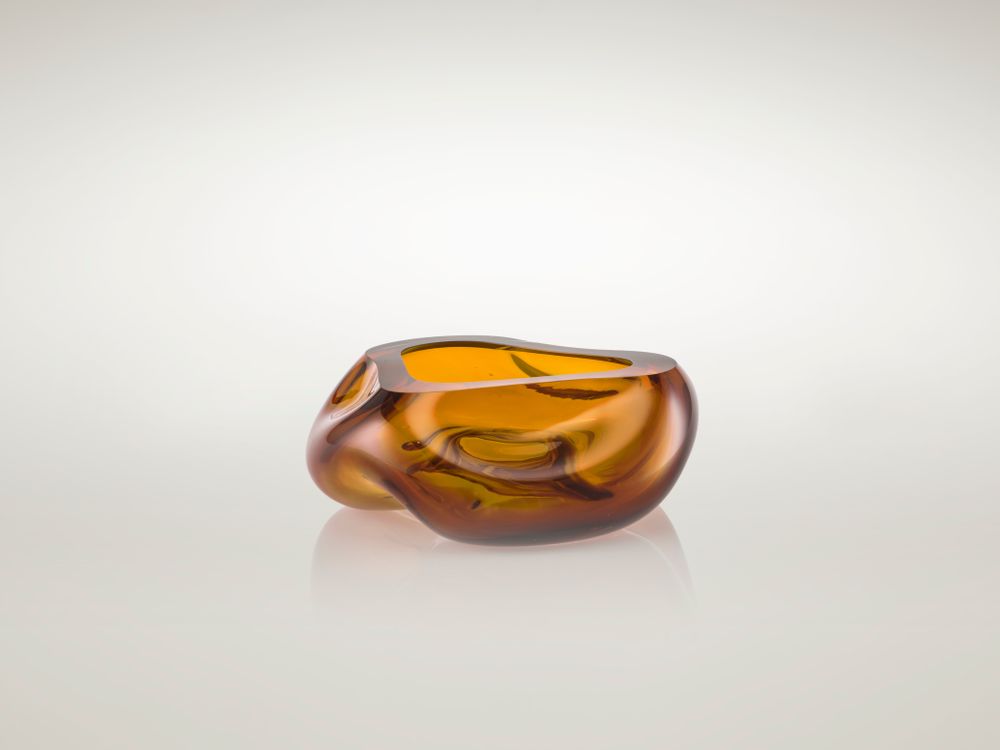 Verre d'art - Ocean Ouverte Art Glass Object Bowl - ALEXA LIXFELD