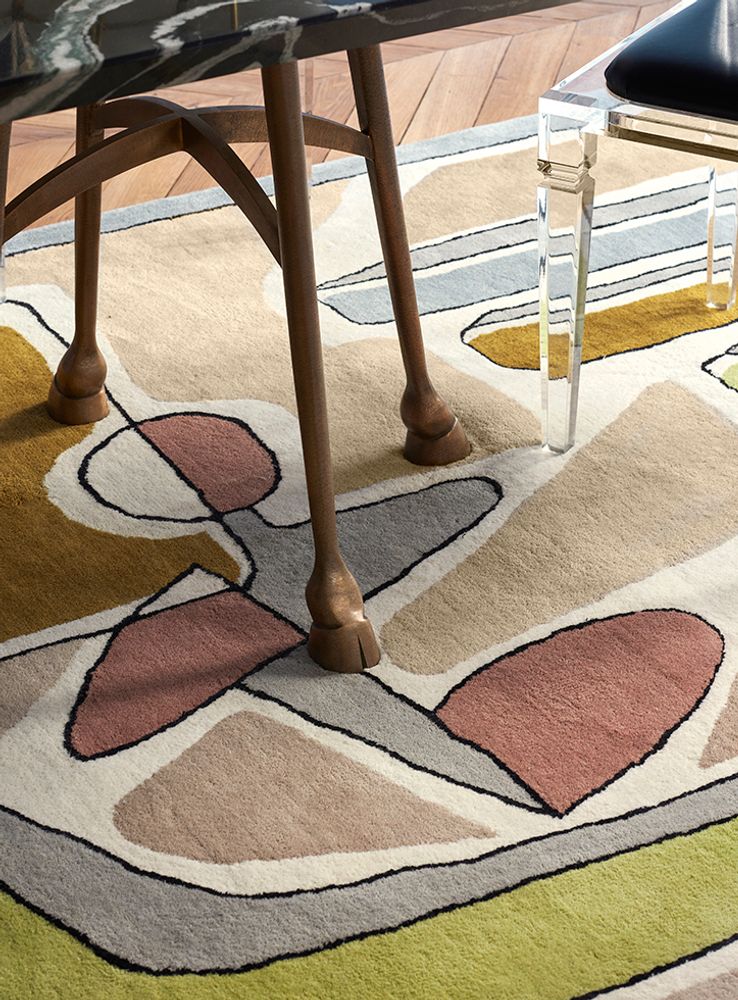 Contemporary carpets - PUZZLE NUAGEUX Rug - TOULEMONDE BOCHART