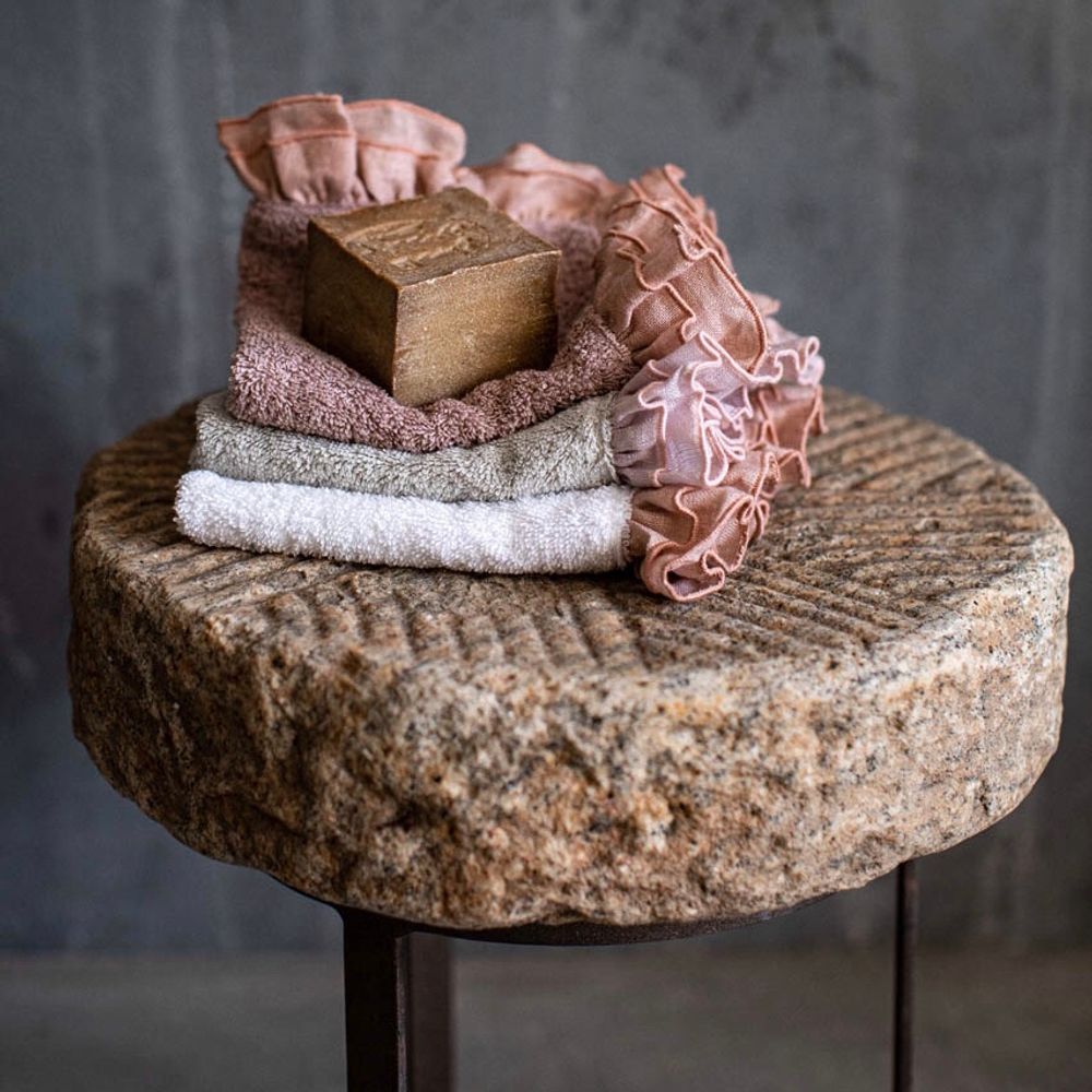 Other bath linens - COTTON AND LINEN GITANE GUEST TOWEL - BORGO DELLE TOVAGLIE
