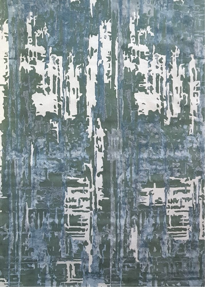 Contemporary carpets - GALICIA DESIGN RUG, made of NZ Wool & Bamboo Viscose - KAYMANTA